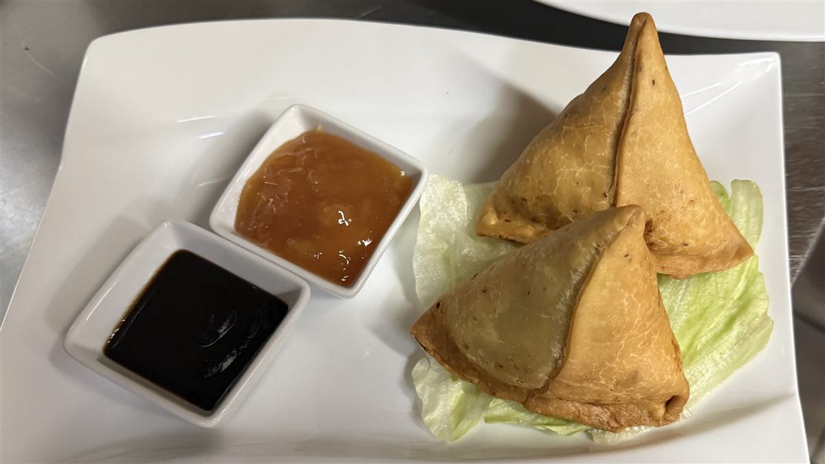 Samosa aus der Küche